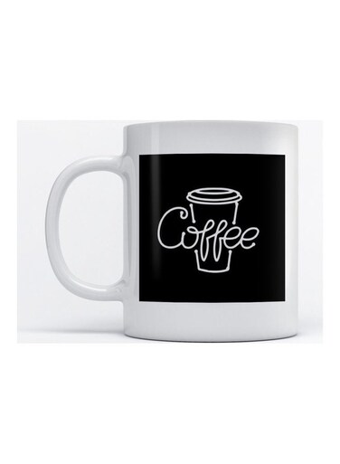 Mug Coffee by Neon Art for Coffee and Tea White