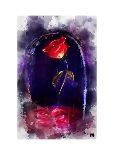 Printed Fridge Magnet Multicolour 8.5x0.4x5.5cm