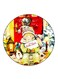 Boy Printed Fridge Magnet Multicolour