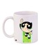 Power Puff Girl Printed Coffee Mug White/Green/Black 11ounce