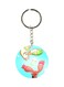 Anime Digimon Double Side Printed Keychain