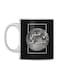 Arabic Quote Printed Mug White/Black/Grey