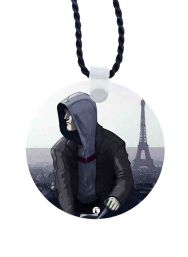 Assassin's Creed Printed Car Mirror Pendant