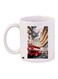 Bus Printed Coffee Mug White/Red/Grey