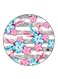 Flowers Printed Fridge Magnet Multicolour