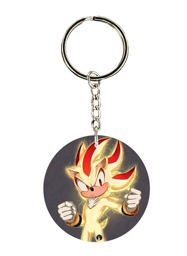 Sonic Printed Keychain