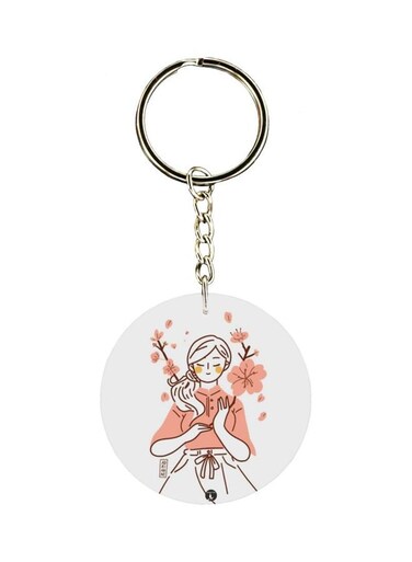 Character Printed Keychain