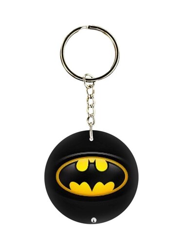 Double Sided Batman Logo Printed Keychain