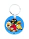 Angry Birds Wooden Keychain