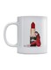 Lipstick Printed Mug White/Red/Black