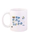 Sonic Video Game Printed Mug White/Blue/Yellow