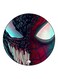 Spiderman Printed Fridge Magnet Red/White/Blue