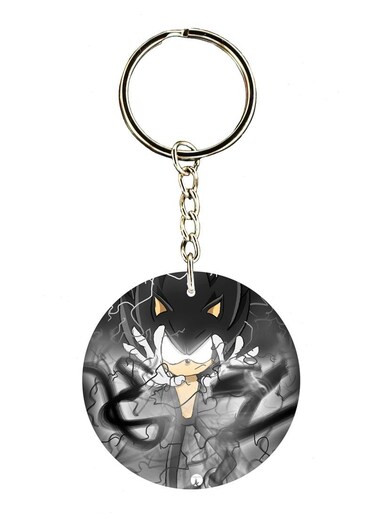 Sonic Printed Keychain
