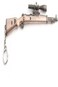 Elegant PUBG Keychain Red/Silver