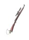 Elegant PUBG Keychain Red/Silver