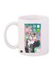 Girl Printed Coffee Mug White/Black/Green
