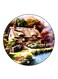 House Printed Fridge Magnet Multicolour