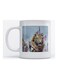 Mug Tiger For Coffee And Tea White