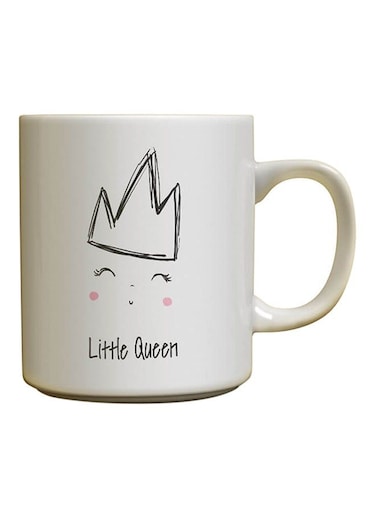 The Little Queen's Design Ceramic Mug Multicolor