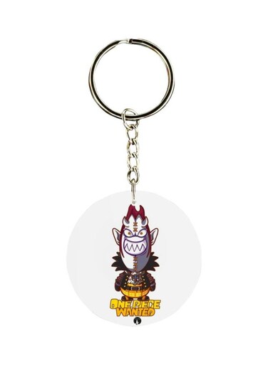 Anime One Piece Printed Keychain