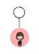 Double Sided Child Printed Keychain