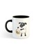 Eid Al-Adha Sheep Printed Mug White/Black