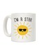 I'm A Star Printed Coffee Mug White