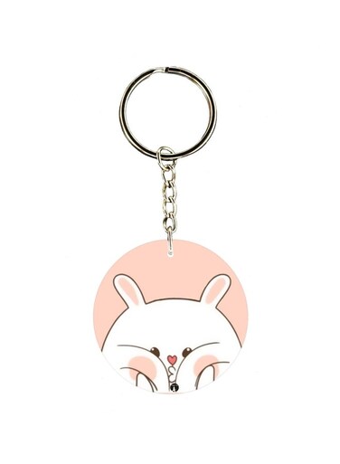 Cartoon Printed Keychain