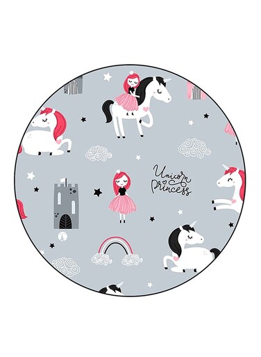 Girl Printed Fridge Magnet Multicolour