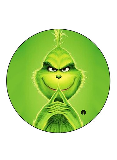 Grinch Printed Fridge Magnet Multicolour