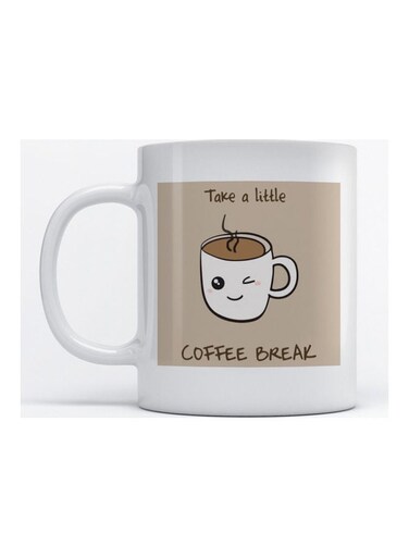 Mug Coffee Lovers for Coffee and Tea White