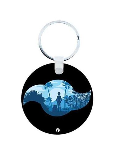 Digimon Anime Wooden Keychain