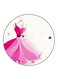Dress Printed Fridge Magnet Multicolour