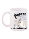 Popeye: The Sailor Printed Coffee Mug White/Black/Blue 11ounce