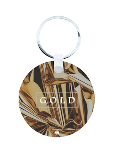 English Phrases Wooden Keychain