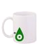 Digimon Printed Mug White/Green 12ounce