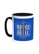 Rock And Roll Printed Coffee Mug Black/White 11ounce