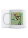 Mug Boxer Game for Coffee and Tea White
