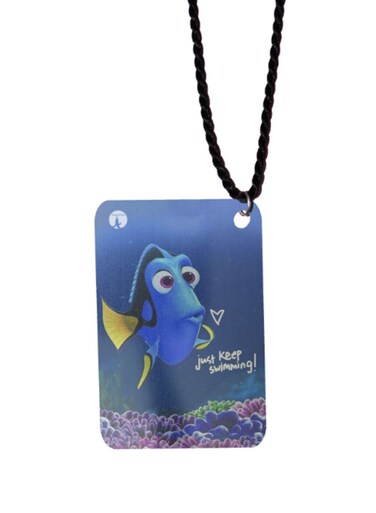 Disney Cartoon Printed Car Mirror Pendant