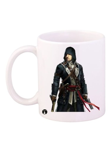 Assassin's Creed Printed Mug White/Black/Beige Standard Size