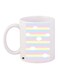 Clouds Printed Coffee Mug White/Yellow/Blue 11ounce
