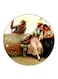 Vintage Art Printed Fridge Magnet Multicolour