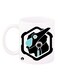 Overwatch Game Printed Mug White/Black/Blue 12ounce