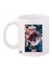 Rose Printed Coffee Mug White/Blue/Red 11ounce