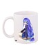 Anime Printed Coffee Mug White/Blue/Beige 11ounce