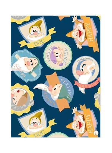 Metal Plate Of Disney Poster Multicolour