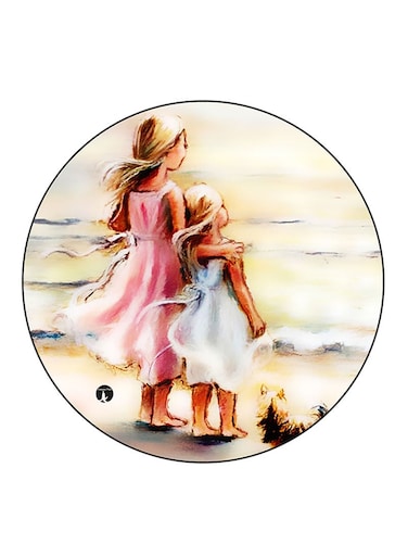 Girls Printed Fridge Magnet Multicolour
