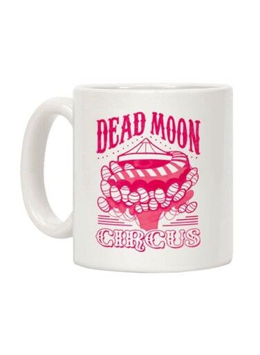 Dead Moon Circus Printed Coffee Mug White