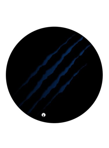 Scraches Printed Fridge Magnet Round Multicolour