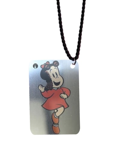 Little Lulu Printed Car Mirror Pendant